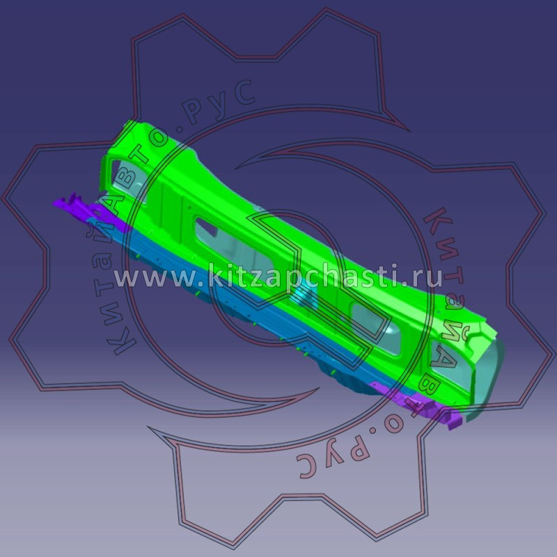 РАМКА ЛОБОВОГО СТЕКЛА НИЖНЯЯ Xcite X-Cross 7  501000636AADYJ